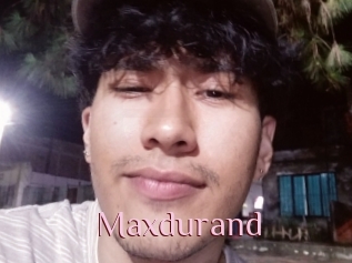 Maxdurand